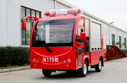 El microcamión de bomberos eléctrico se ha convertido en la barrera más poderosa para la seguridad contra incendios de base.